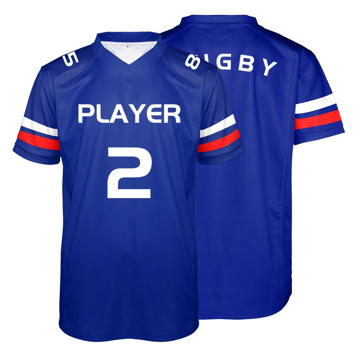 Custom Performance Personalized Rugby Jersey (Full Color Dye Sublimated) 1