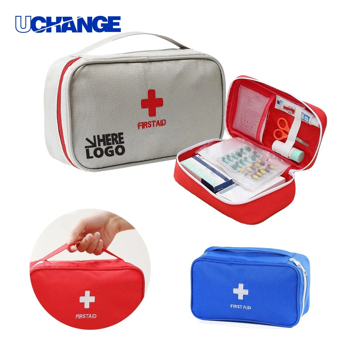 Emergency Oxford Fabric First Aid Storage Bag Organizer 1