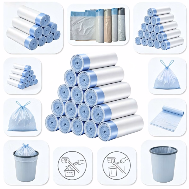 Automatic Garbage Bag With Closed Mouth