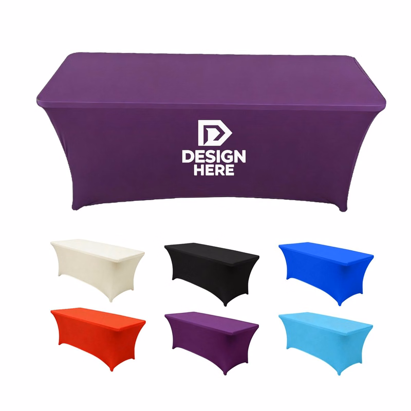 6FT Promotional Stretch Table Cover