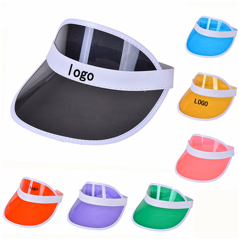 Custom Outdoor Clear Sun Visor Hats MOQ50