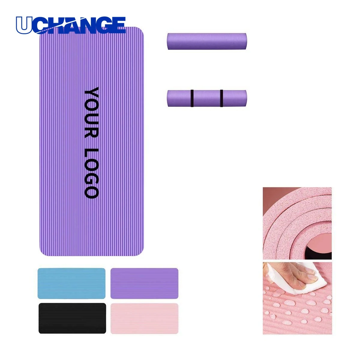 Non Slip Workout Mat for Home Gym or Studio Training 1