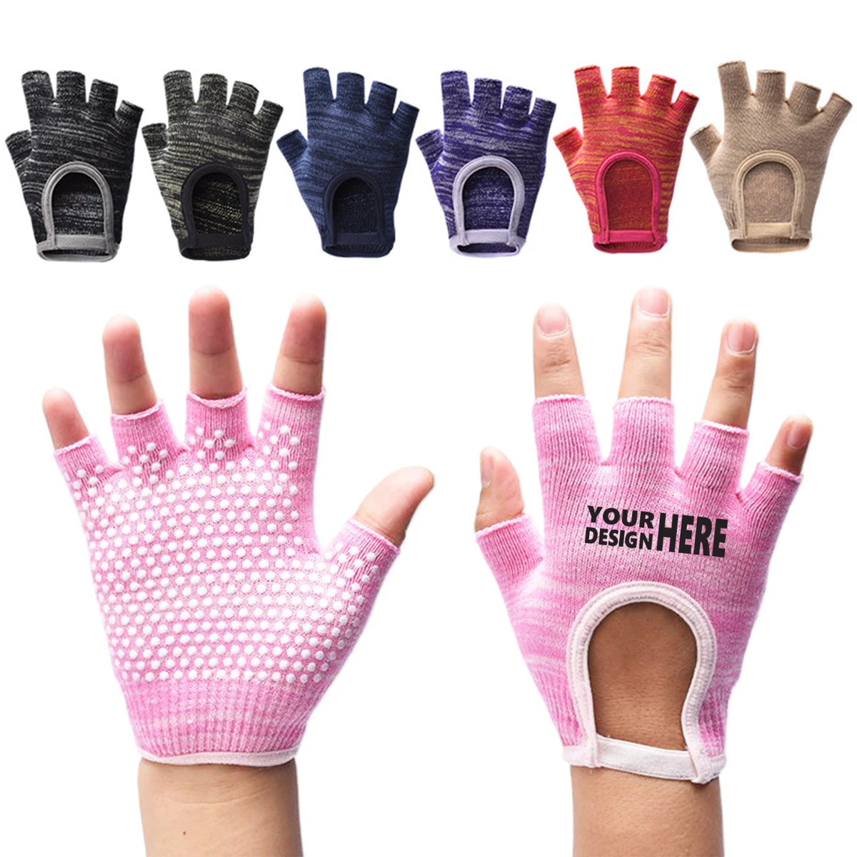 Breathable Cotton Fitness Glove 1