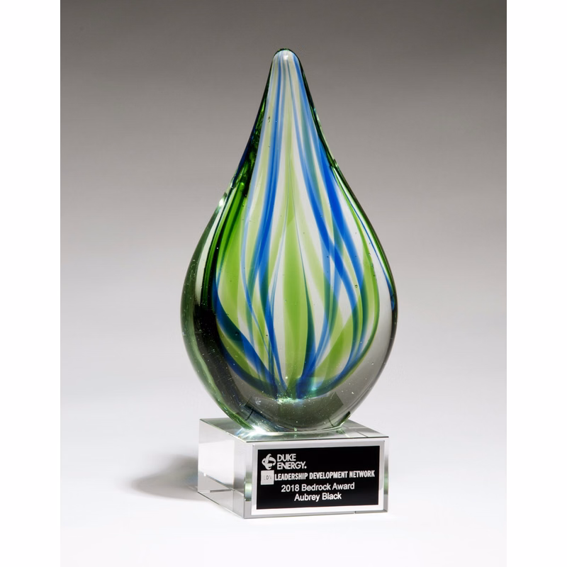 Georgia Blue Green 8"