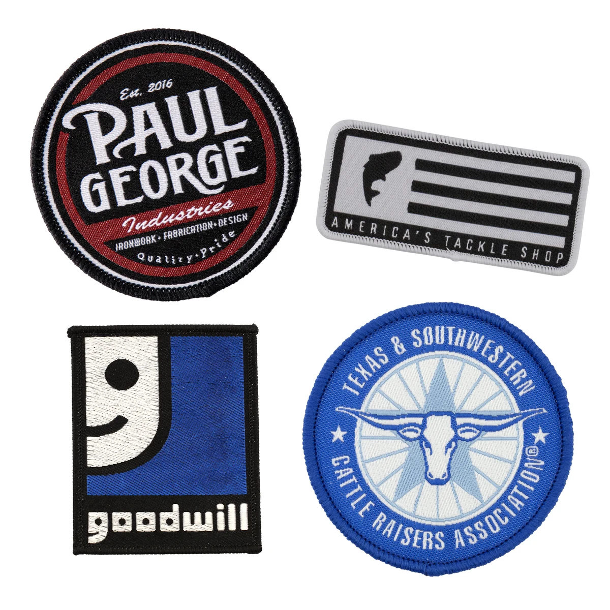 Custom Woven Patches (2-1/2") 1
