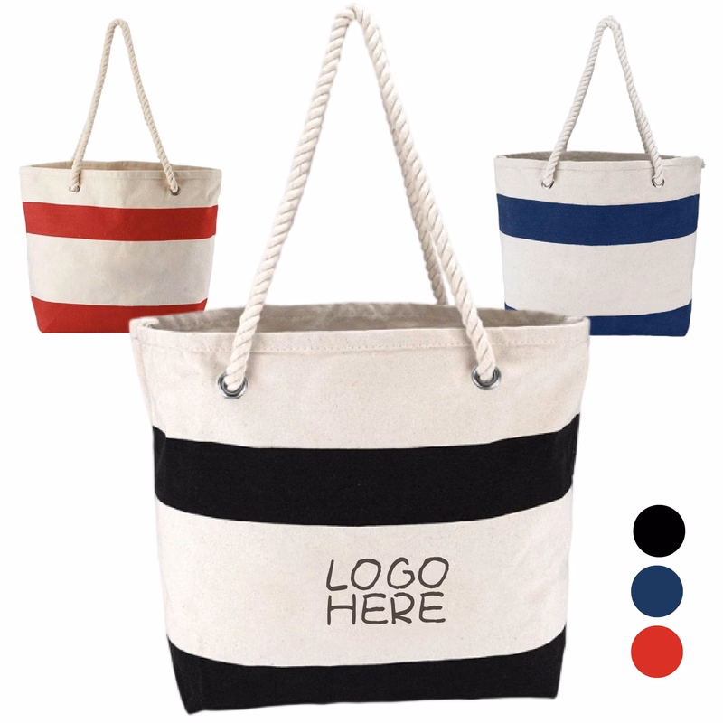 Canvas Rope Tote Bag Eco Friendly