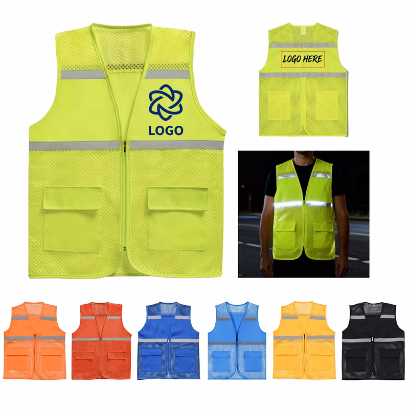 Breathable Mesh Reflective Safety Vest