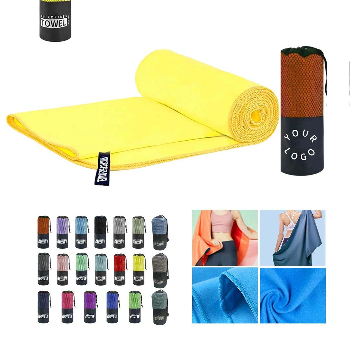 Durable Quick Dry Microfiber Towel for Outdoor Activities 1