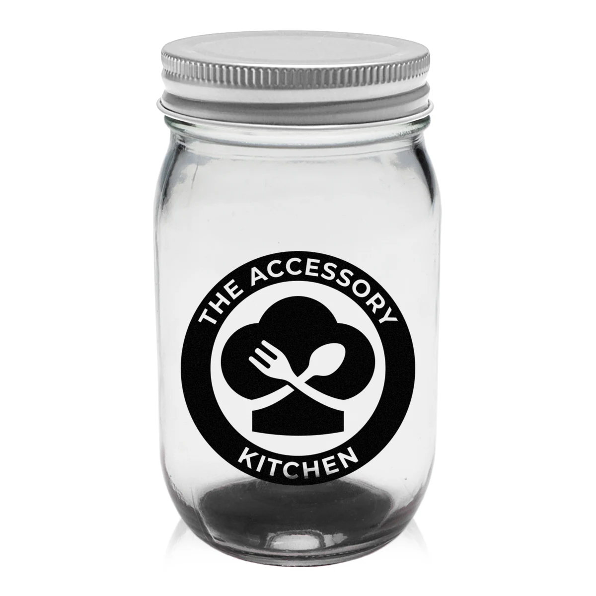 16 oz. Mason Jar Storage Container (1 Color Imprint) 1