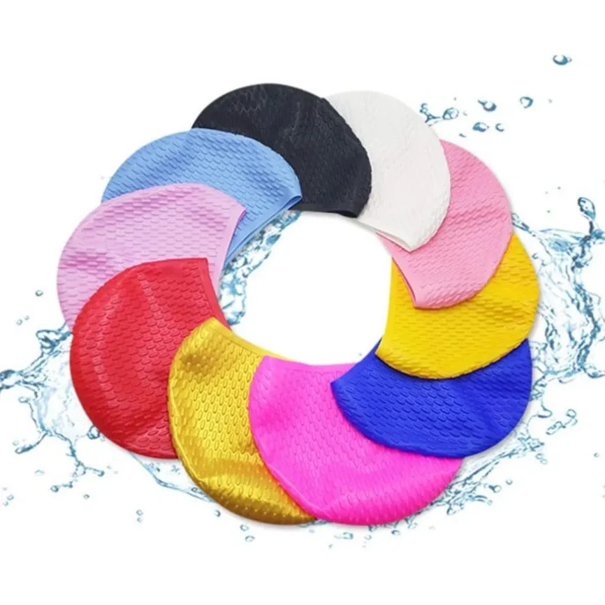 Durable Silicone Adult Swim Cap 1