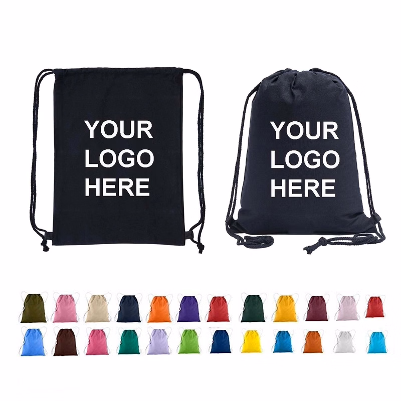 Canvas Cotton Drawstring Bag