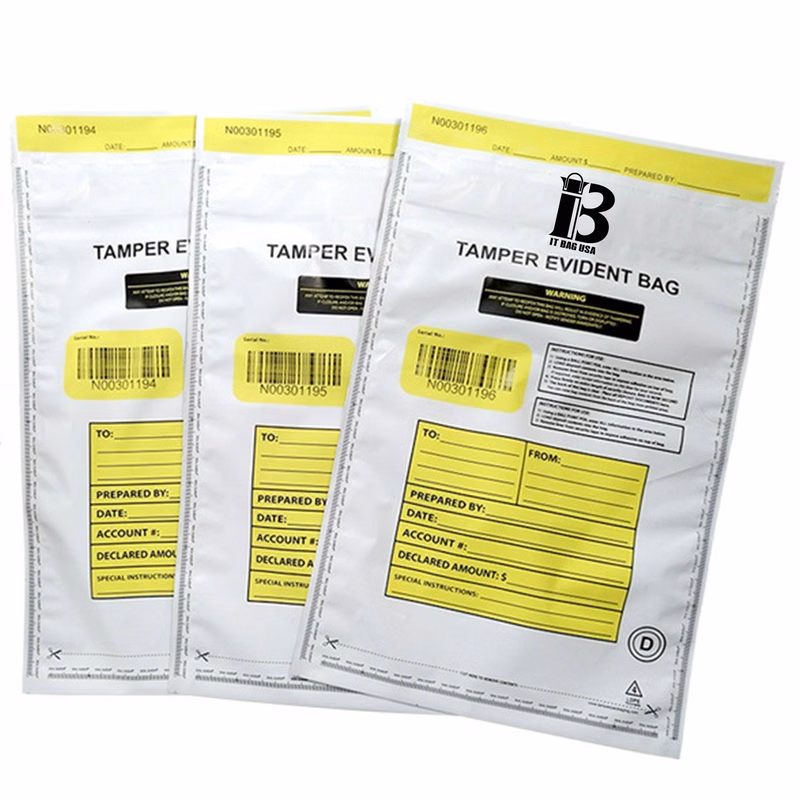 Bank Clear Evidence cash security bags