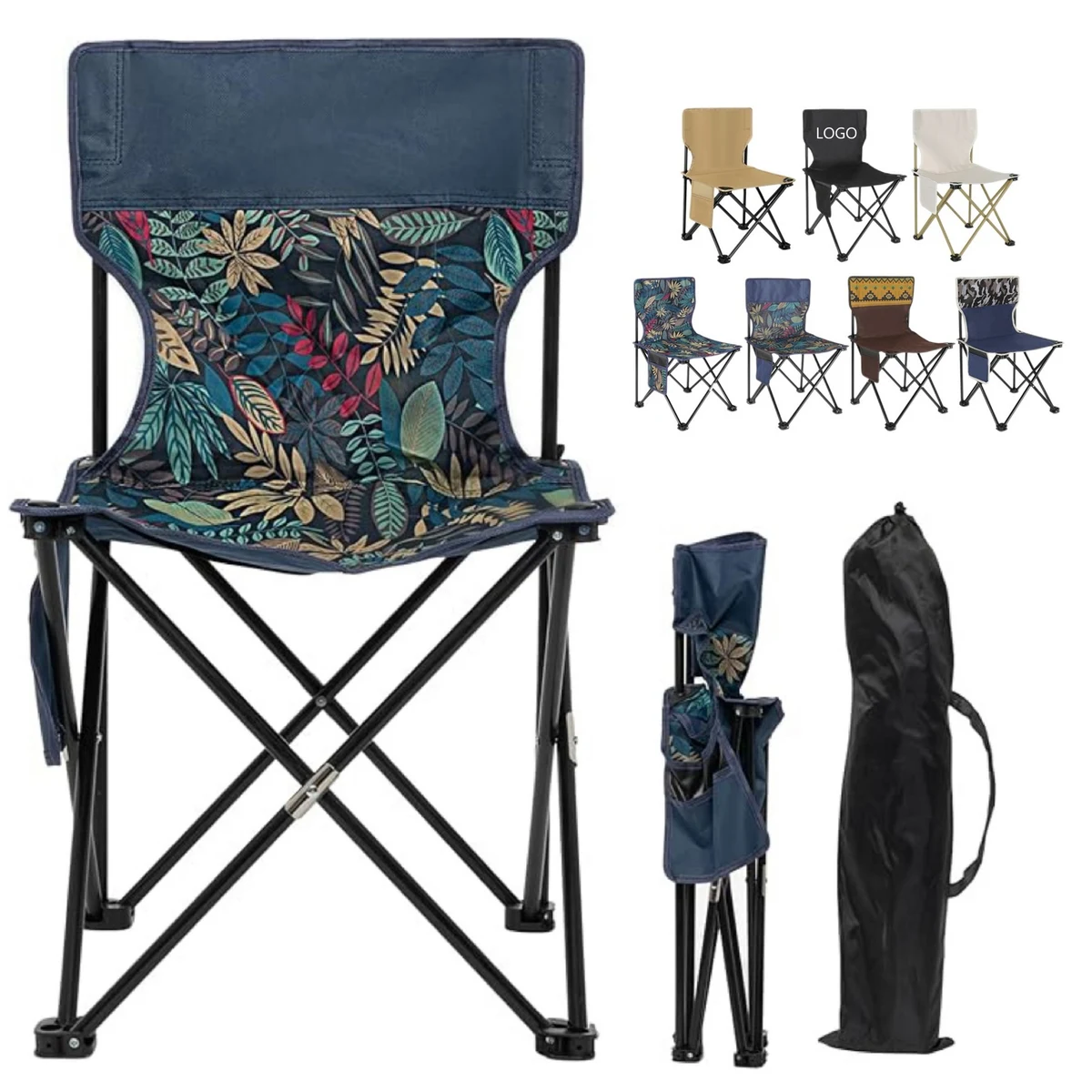 Aluminum Alloy Frame Folding Backpacking Chair 1