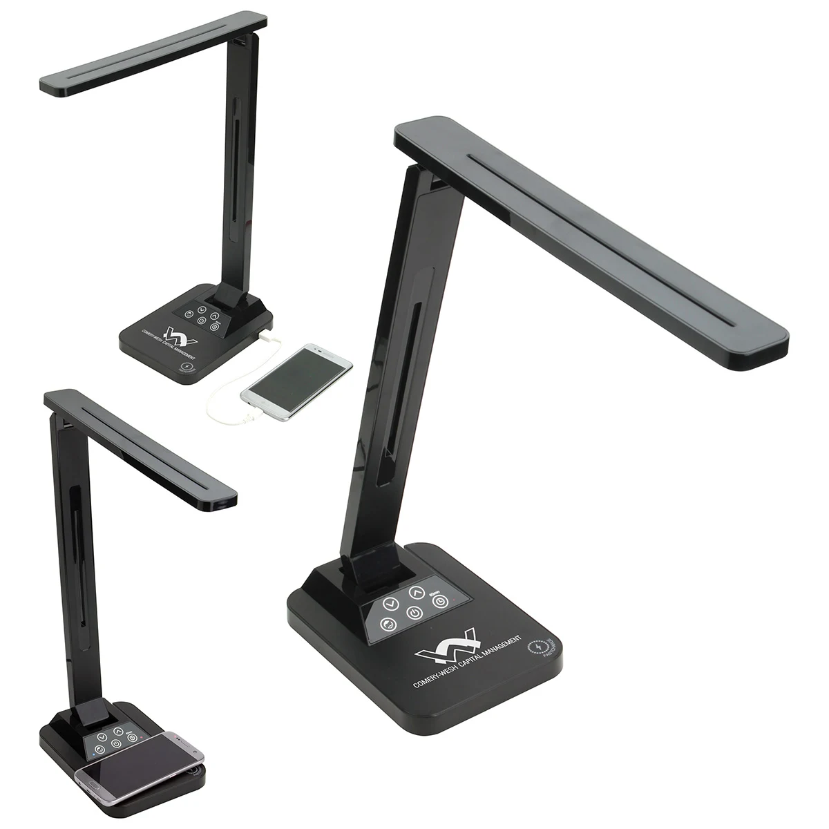 Limelight Desk Lamp with Wireless Charger 1