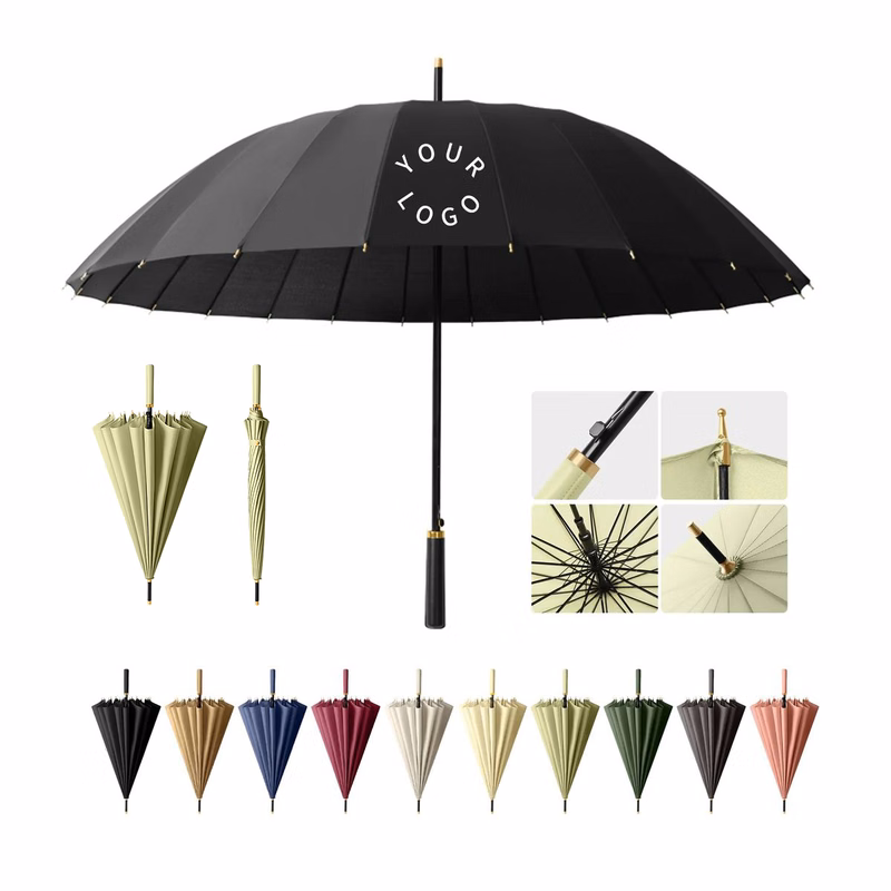 Durable Percussion Cloth Umbrella with Alloy Frame