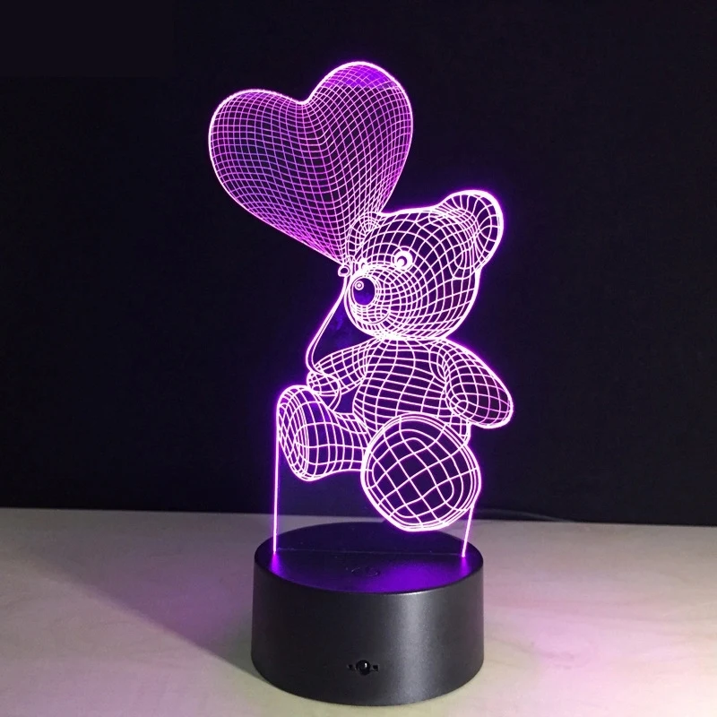 3D Led Lamp 1