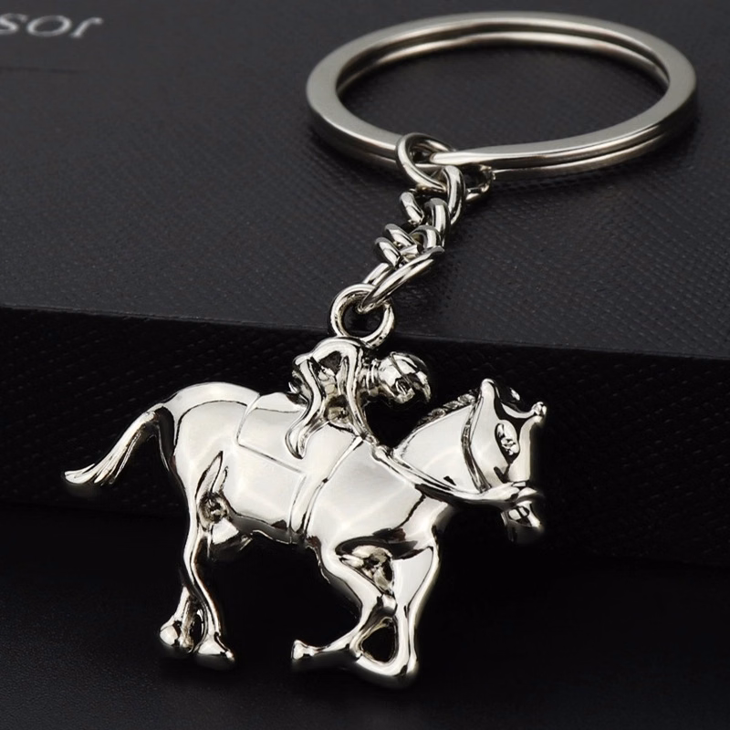 Horse keychain