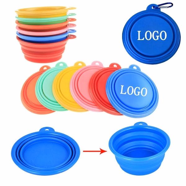 Pet Collapsible Silicone Travel Bowl