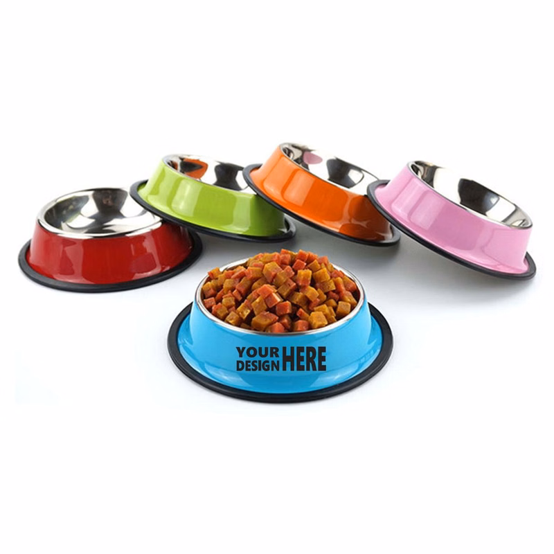 Stainless Steel 7 Inch Dog Cat Pet Bowl