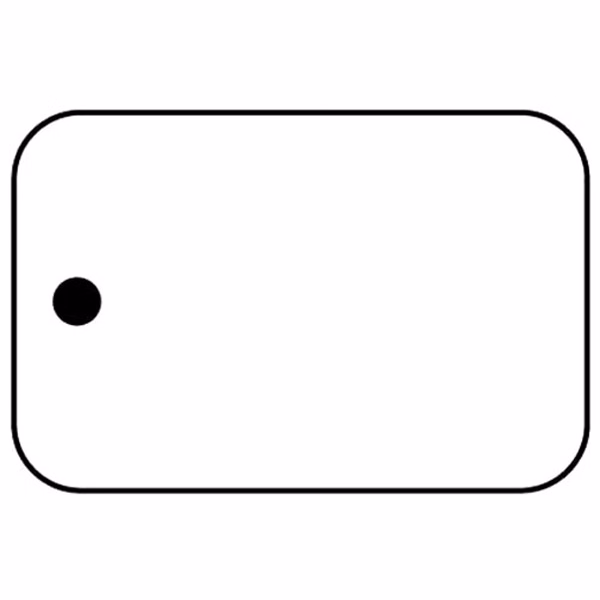 Rectangle 11 Key Tag - Spot Color