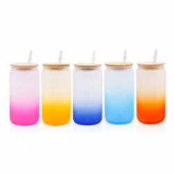 16oz Cold Water Color Changing Glasses Can