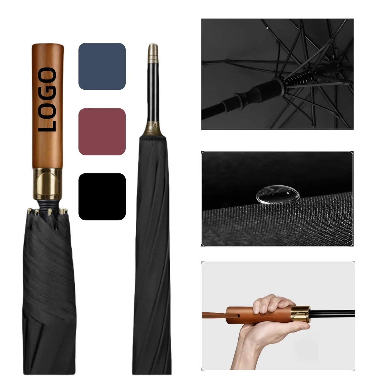 Custom Telescopic Automatic Umbrella 1