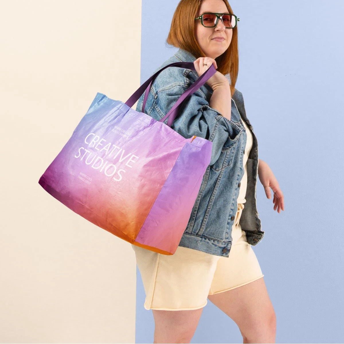 BABS OVERSIZED TOTE - SOFTEK 1