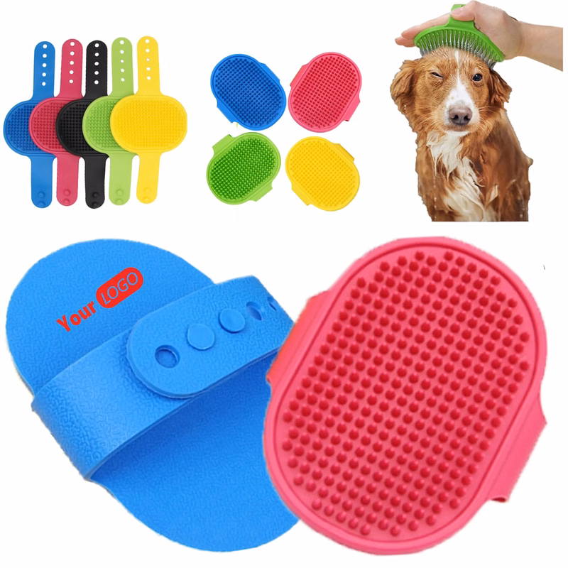 Silicone Cleaning Supplies Pet Bath Brush