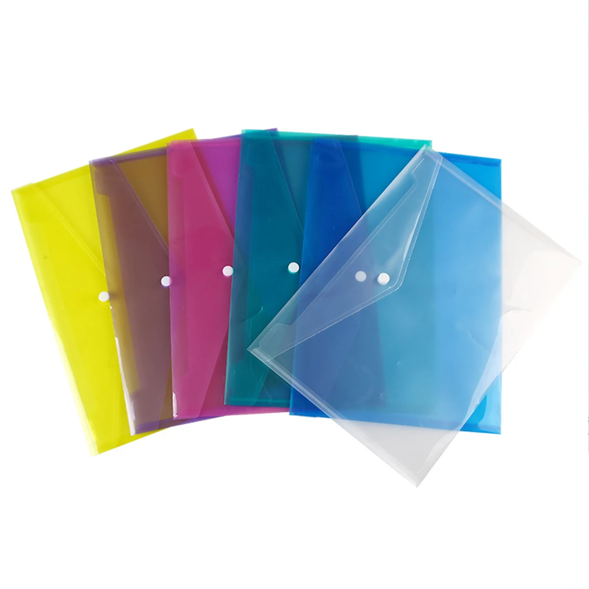 A4 Clear Plastic Document Folders 1
