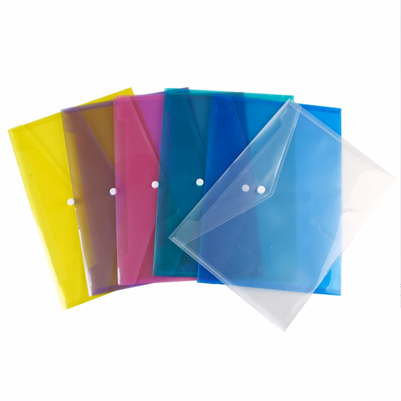 A4 Clear Plastic Document Folders