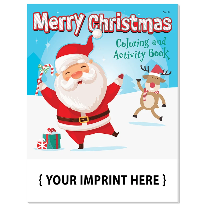 COLORING BOOK - Merry Christmas Coloring & Activity Book 1