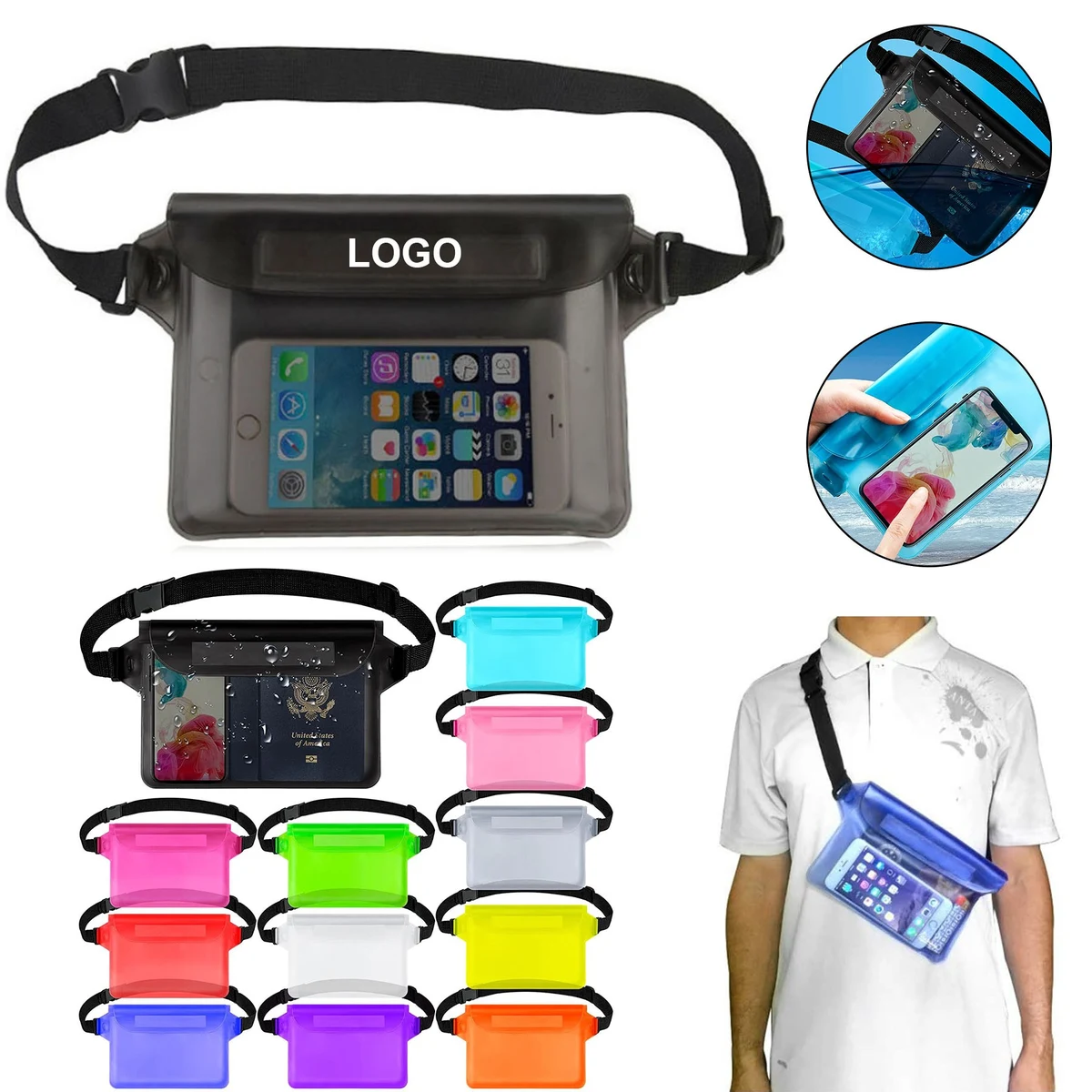 Waterproof Fanny Pack Pouch 1