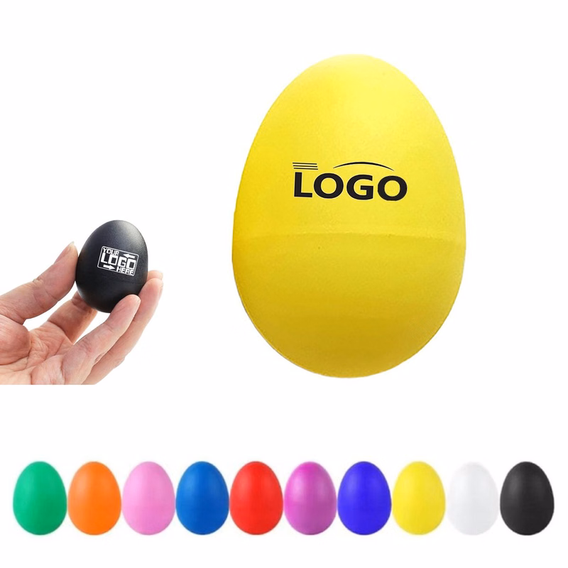 Plastic Sand Egg Shaker Maracas