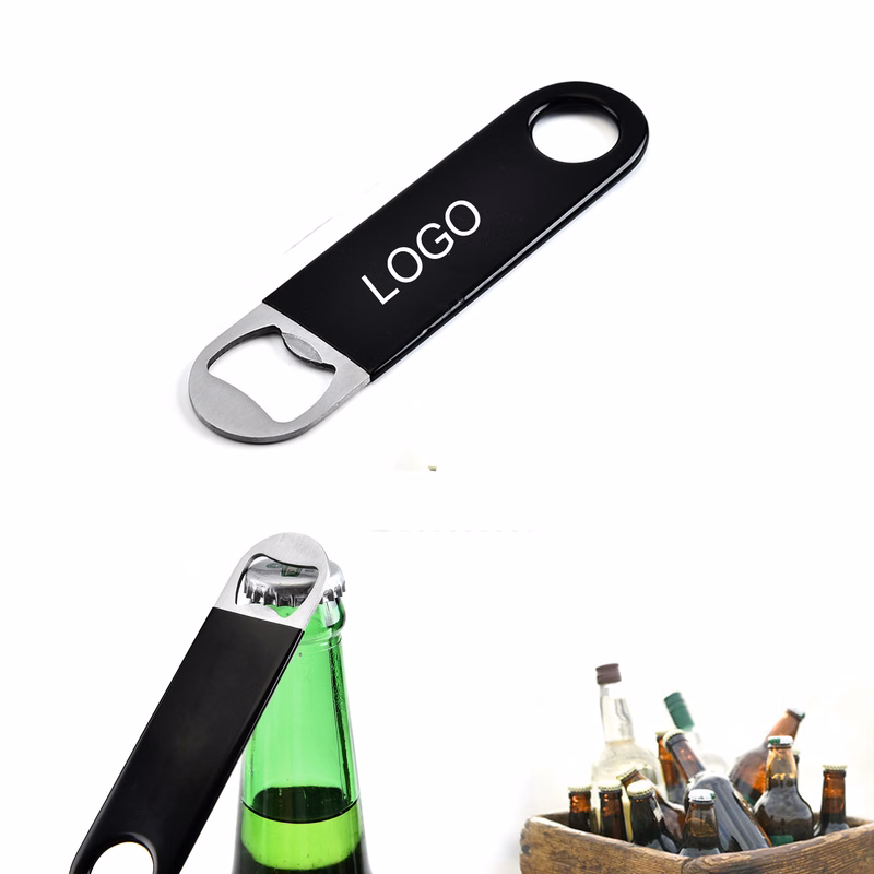 PVC Handle Stainless Steel Bottle Opener