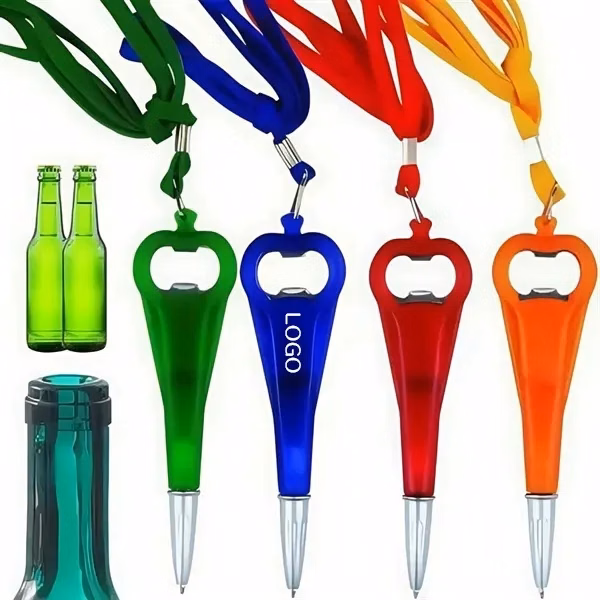 Lanyard Bottle Opener Pen Multifunction Keychain Tool