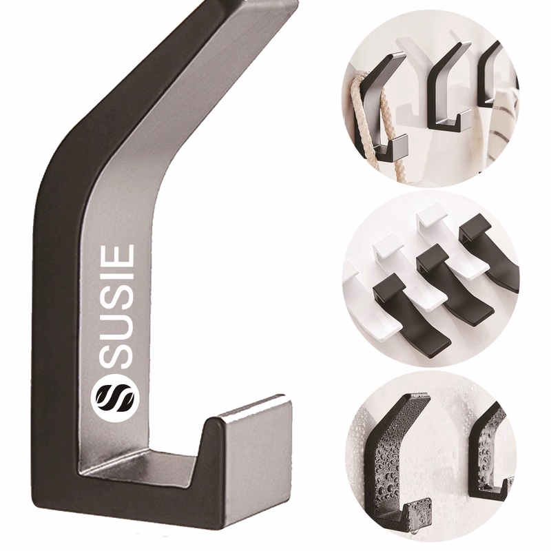 Aluminium Alloy Adhesive Bathroom Hook