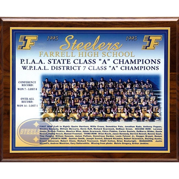 Team Photo Plaque 1
