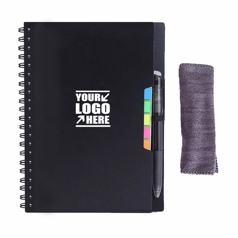 Smart Reusable Notebook With 1 Pen & 1 Microfiber Cloth