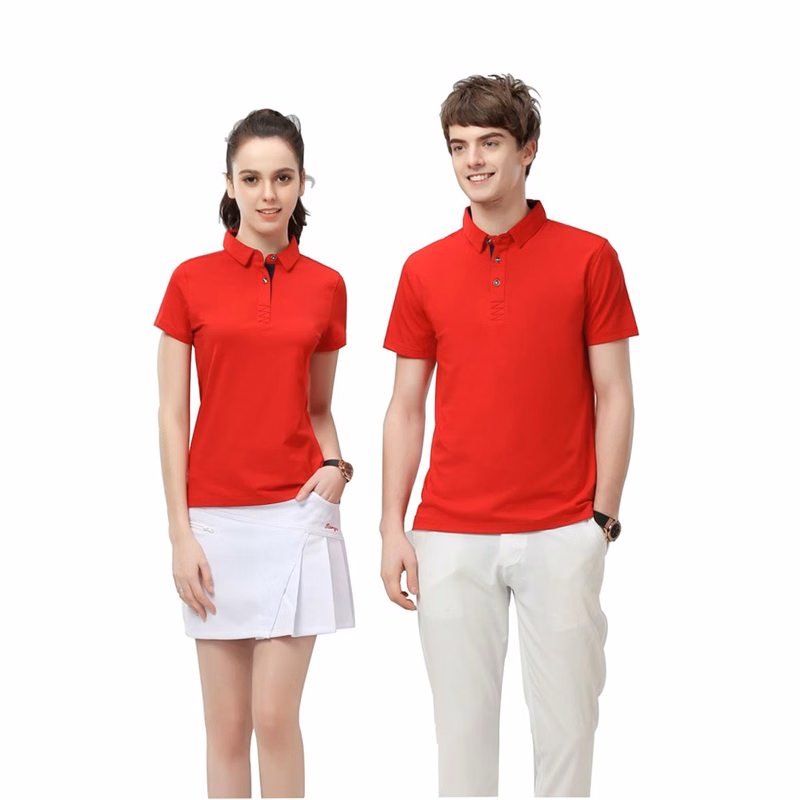 Men's combed cotton Golf POLO shirt instock
