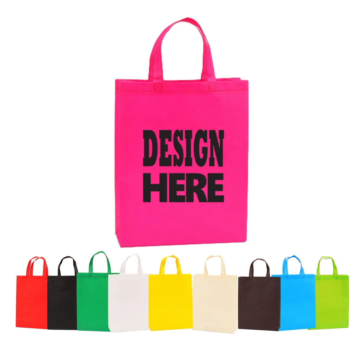 Colorful Customizable Non-Woven Bag 1