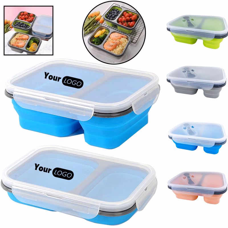Lunch- Box ?C Colorful, Leak-Proof, & Divided