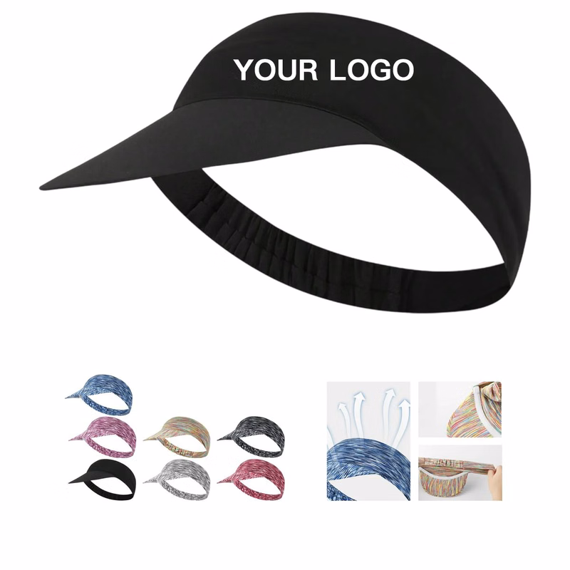 Polyester Sun Hat with Wide Brim and Adjustable Strap