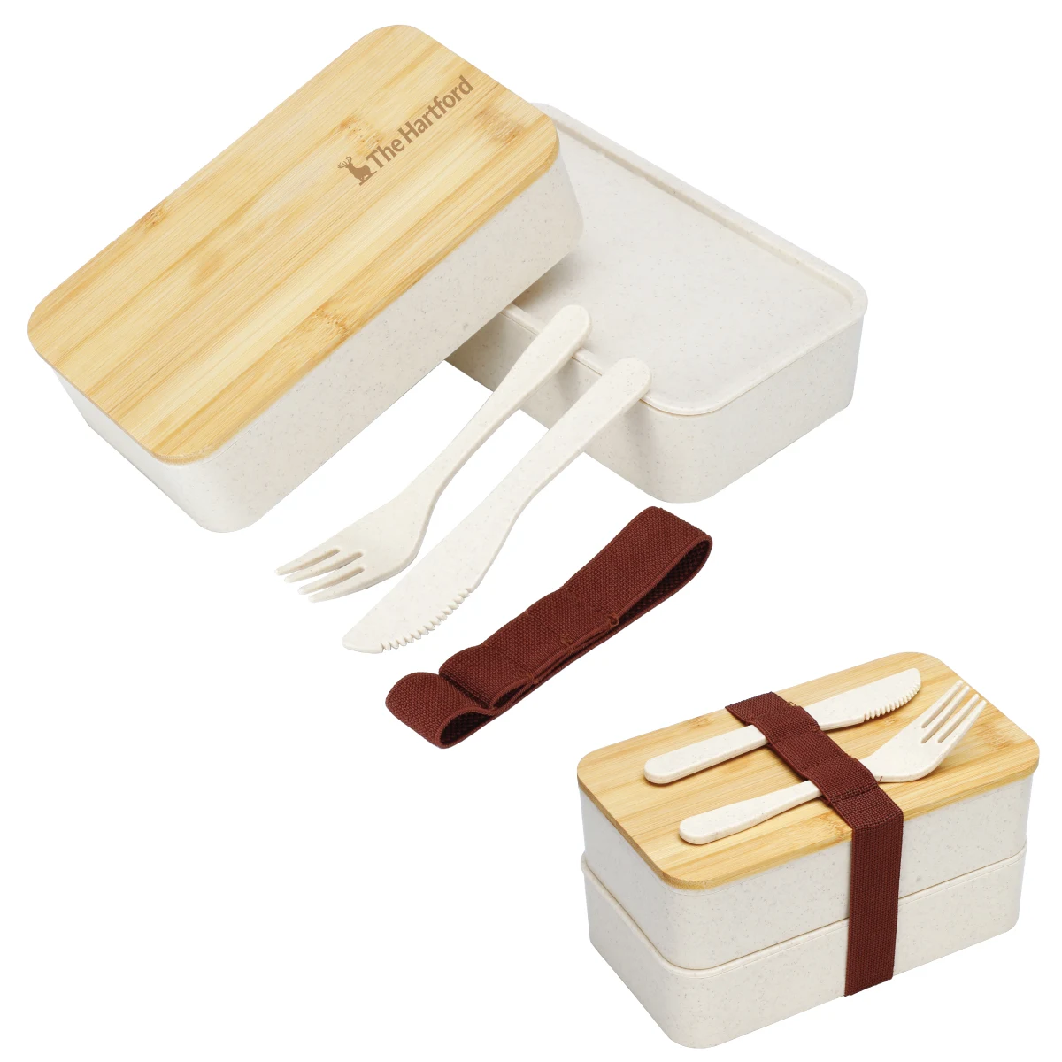 Hearty Wheat Straw Lunch Box Set 1