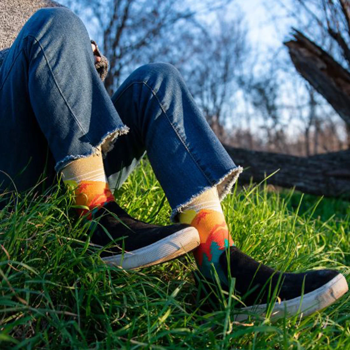 Mid Calf Summer Socks - Breezy Comfort for Hot Weather - American Made 1