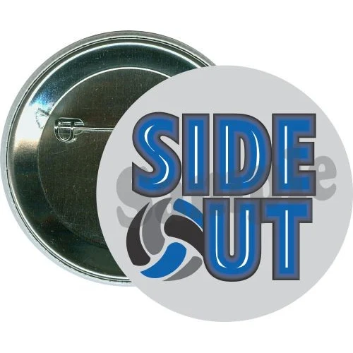Volleyball Side Out Button 1