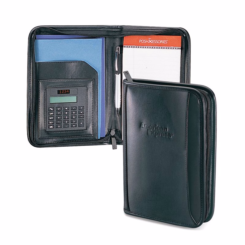 Classic Junior Calculator Portfolio (Black)