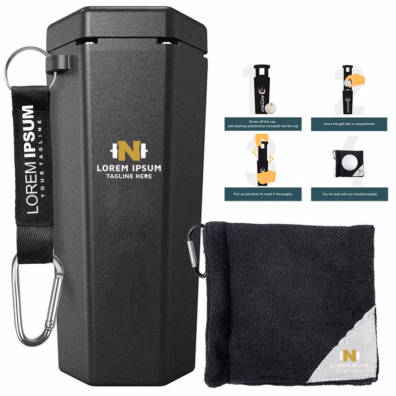 Portable Golf Ball Washer Cleaner