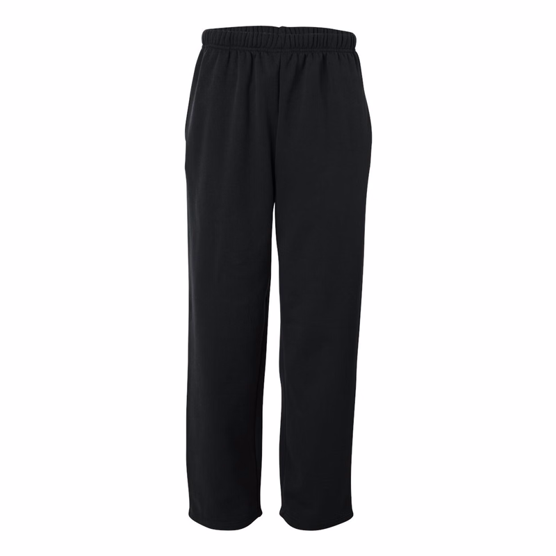Unisex Performance Fleece Open-Bottom Sweatpants - 1478