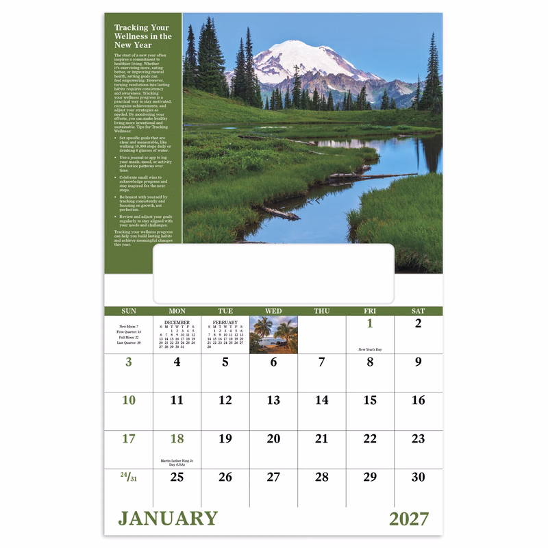 Good Value™ Healthy Living - Window Calendar