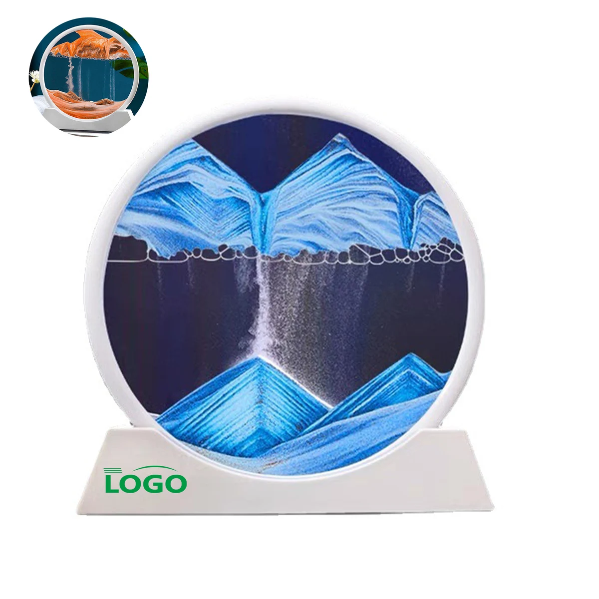 3D Flowing Sand Art Frame for Unique D??cor 1